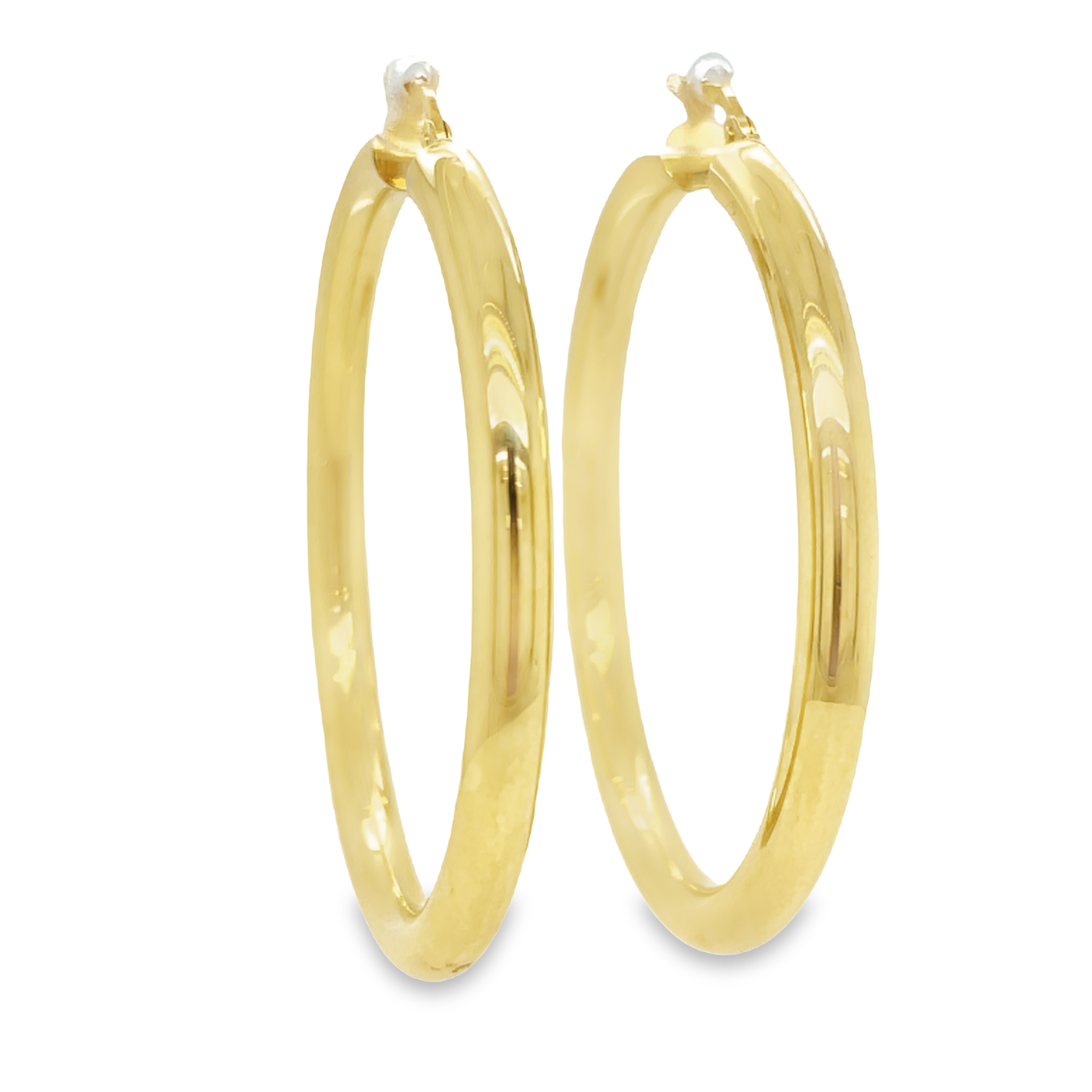 Italian gold hoop earrings deals