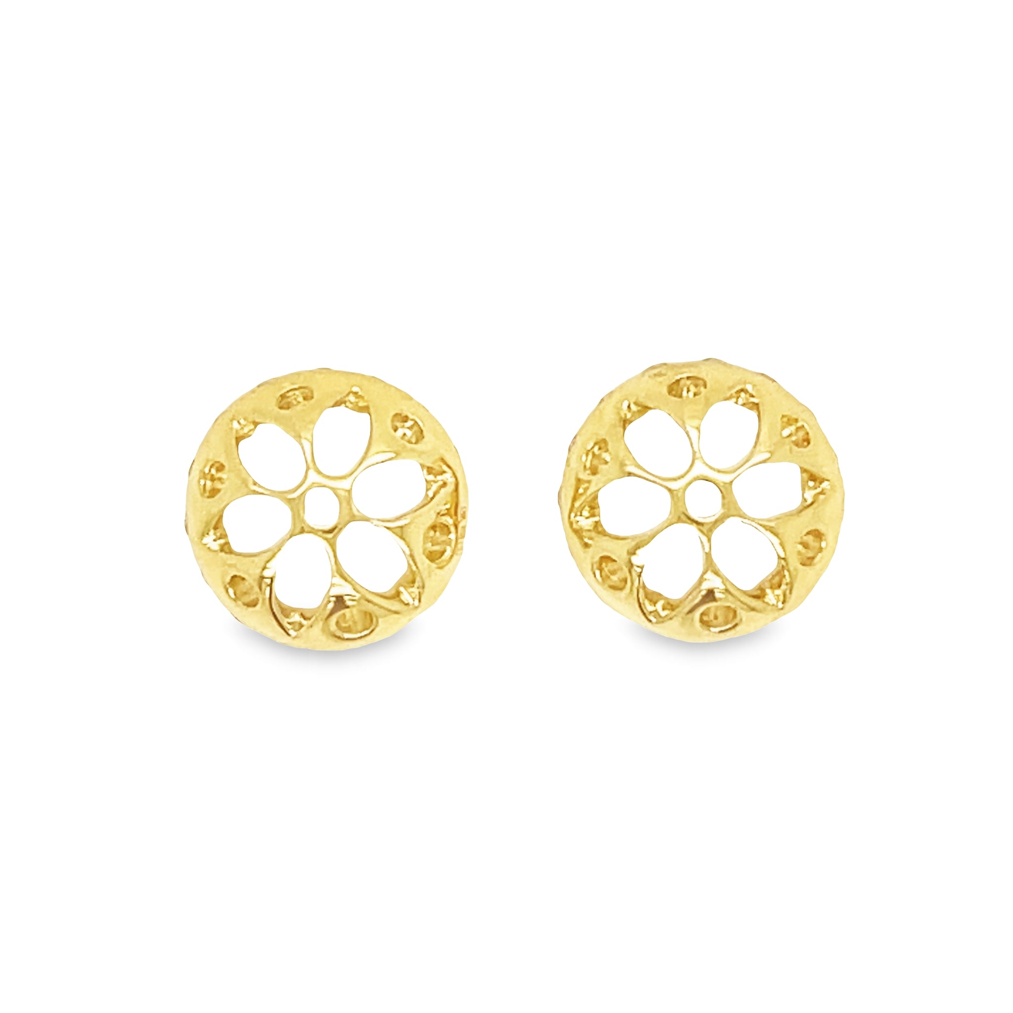 Let your sparkle shine with these stunning Small Removable Round Diamond Jacket Earrings! Crafted of 18k yellow gold, these earrings feature round diamonds 0.34 cts that will have you dazzling. Show off the ultimate in classic beauty and elegance!  Diamond studs not included 