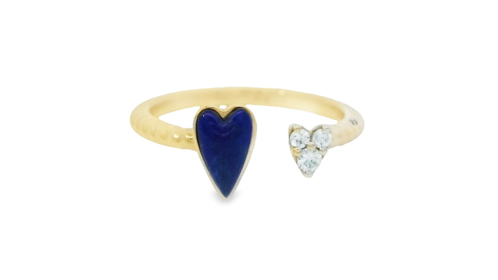 Introducing our breathtaking Gold Ring, an exquisite piece of fine jewelry that exemplifies the essence of elegance and luxury. This stunning ring is meticulously crafted from high-quality, gleaming 18-carat gold - a timeless material symbolizing both grandeur and resilience.The centerpiece of this beautiful fashion statement lies in its captivating lapis lazuli stone.