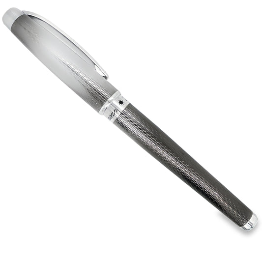 Top view of Zancan Stainless Steel Gray & Black