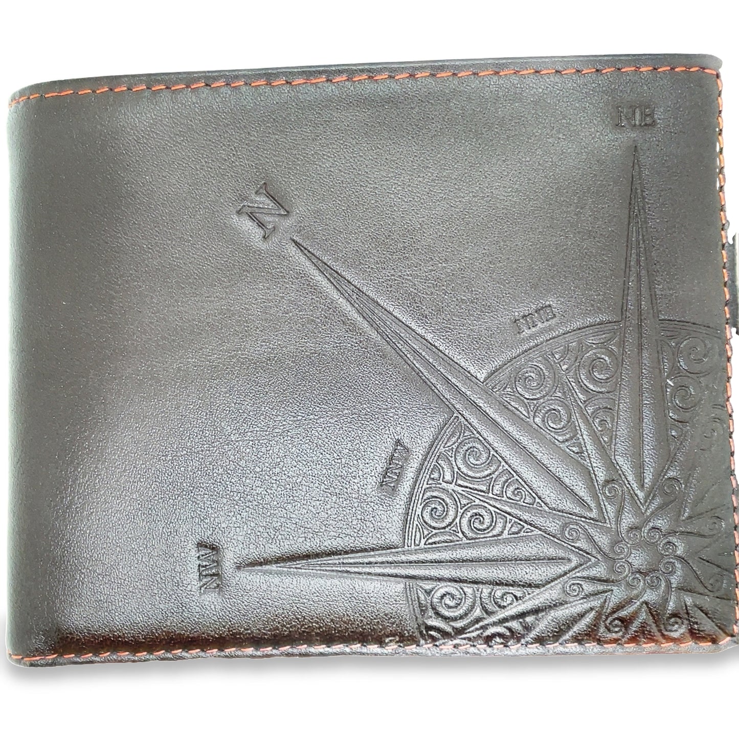 Top view of Zancan Italian Made Leather Wallet - Large