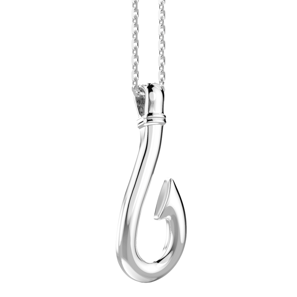 Zancan Silver Hook Necklace