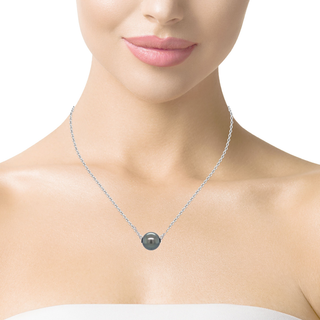 Tahitian Single Pearl Necklace 13.00 mm