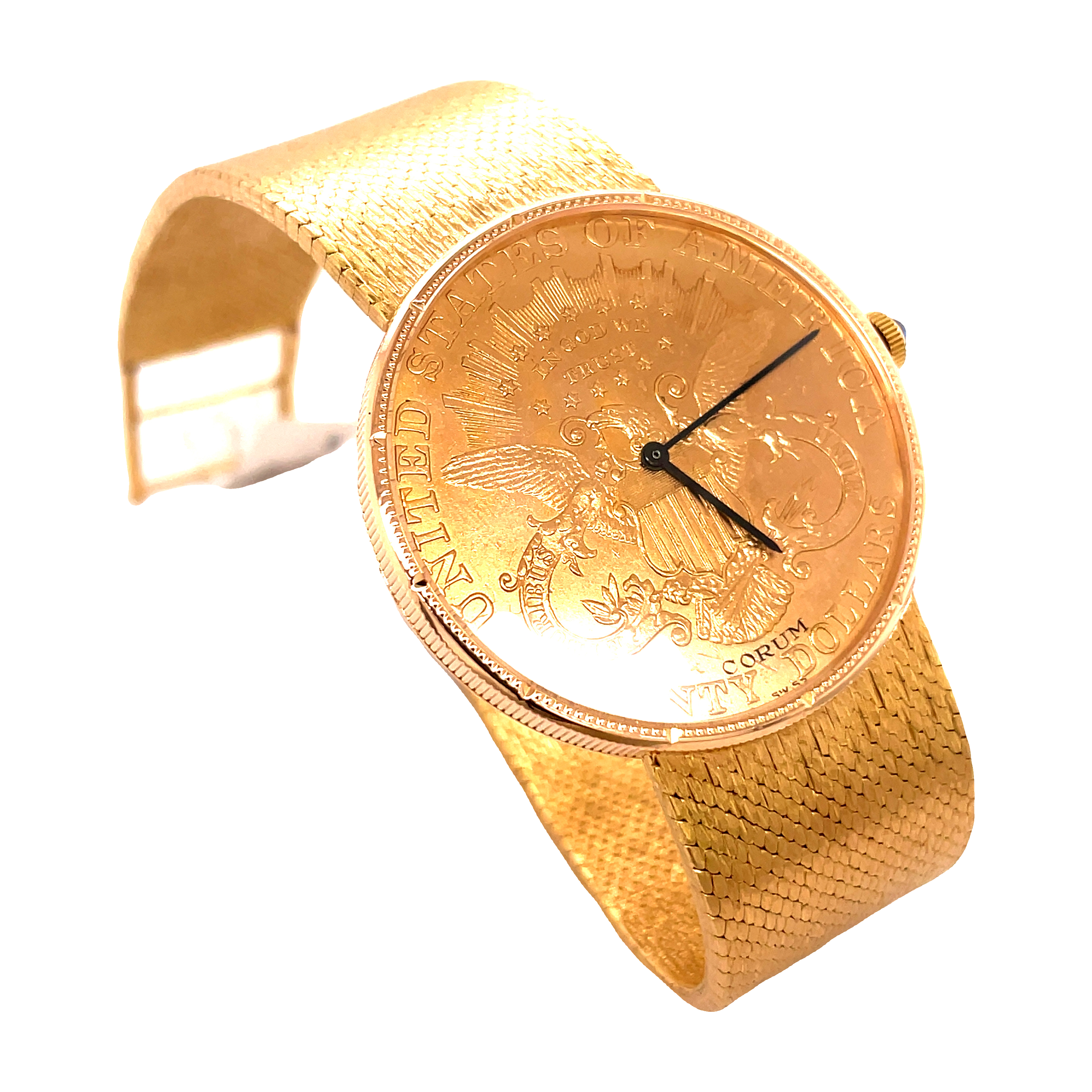 Twenty Dollar Coin Corun Gold Coin Watch SouthMiamiJewelers