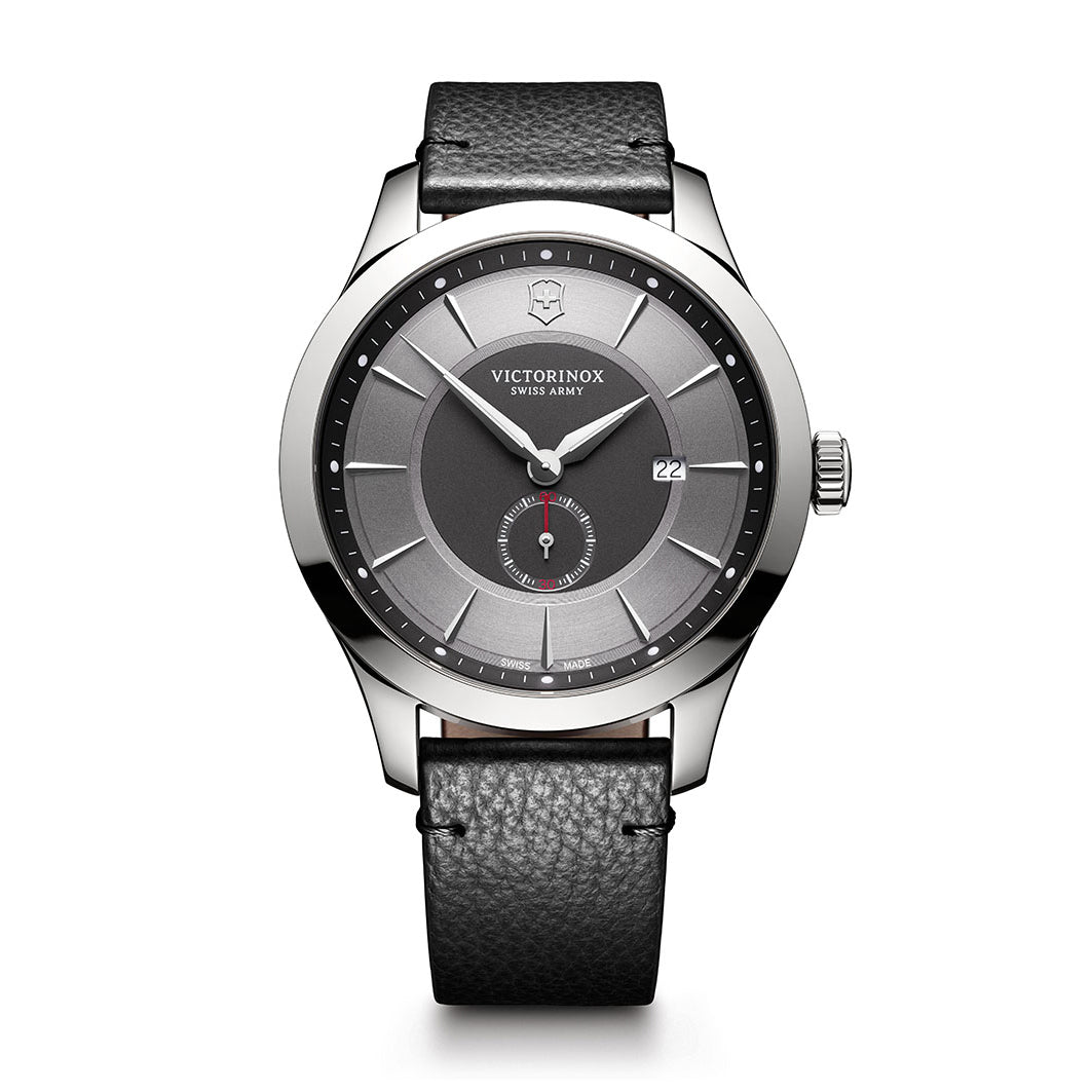 Front view of Alliance Gray Dial Watch