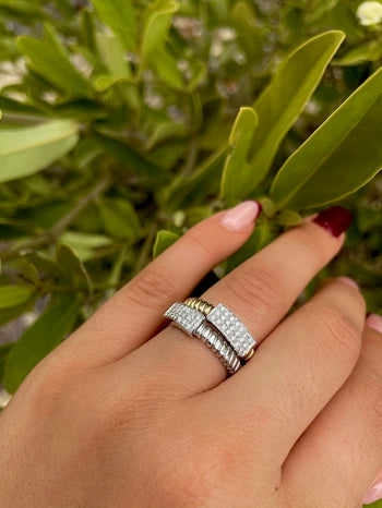 Vintage 18 Karat Gold Italian Coral and Diamond Ring – Aurum Jewelers