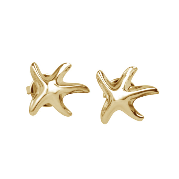 14k yellow gold  Secure friction backs  7.00 mm.