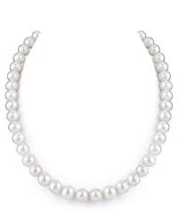 Adorn yourself with this 19.5" long cultured pearl necklace! Expertly crafted 8.5mm cultured pearls with a dazzling 14k gold-plated clasp - all with a luminous sheen and very good luster.